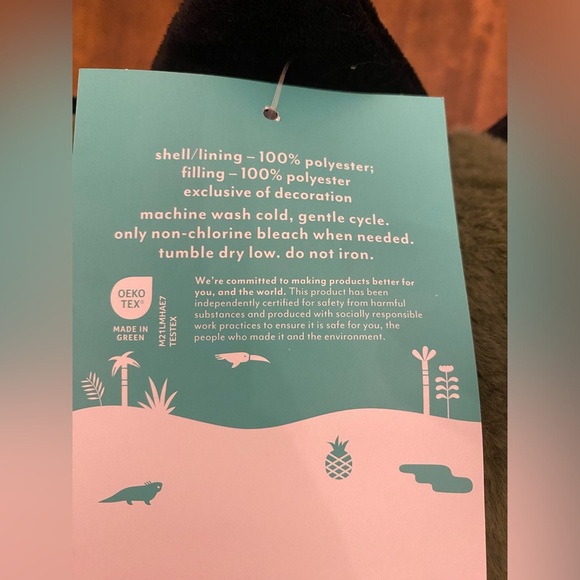 Green Dinosaur Kids Blanket NWT - Picture 5 of 5